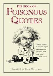 best books about poisonous plants The Book of Poisonous Quotes