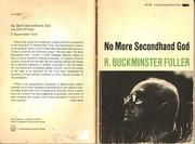 Cover of: No more seconhand God, and other writings