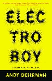 best books about Bipolar Disorder Electroboy: A Memoir of Mania