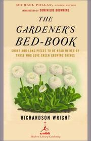 best books about Gardening For Toddlers The Gardener's Bed-Book