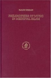 Cover of: Philosophies of music in medieval Islam