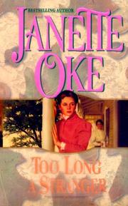 Cover of: Too Long a Stranger (Women of the West #9)