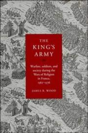 Cover of: The king's army
