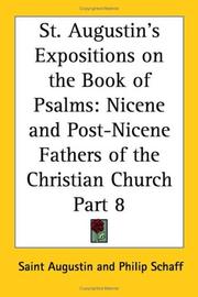 best books about st augustine St. Augustine: Expositions on the Book of Psalms