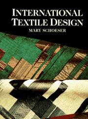 Cover of: International Textile Design