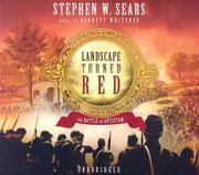 best books about The American Civil War Landscape Turned Red: The Battle of Antietam