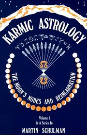 Cover of: Karmic Astrology