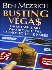 Cover of: Busting Vega$: The Mit Whiz Kid Who Brought the Casinos to Their Knees
