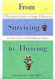 Cover of: From Surviving to Thriving