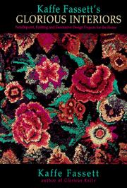 Cover of: Glorious interiors: needlepoint, knitting and decorative design projects for your home