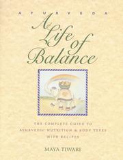 Cover of: Ayurveda