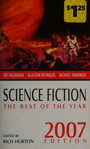Cover of: Science Fiction--The Best of the Year 2007