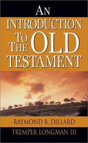 Cover of: An Introduction to the Old Testament