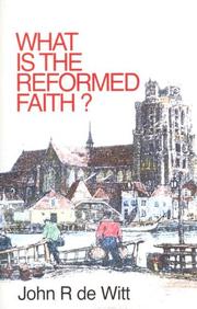 Cover of: What Is the Reformed Faith