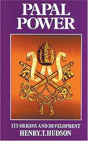 Cover of: Papal Power