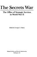 best books about the oss The Secret War: The Office of Strategic Services in World War II