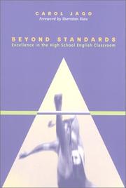 Cover of: Beyond Standards: Excellence in the High School English Classroom