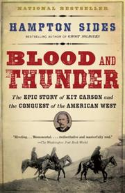 best books about american west Blood and Thunder