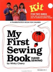 Cover of: My First Sewing Book