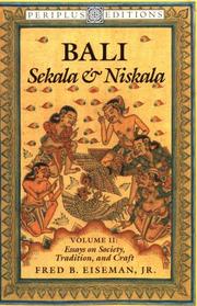 best books about bali Bali: Sekala & Niskala