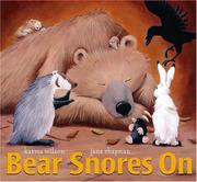 best books about Bedtime The Bear Snores On