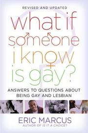 Cover of: What If Someone I Know Is Gay?
