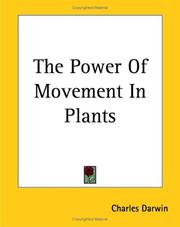 Cover of: The power of movement in plants