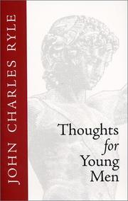 Cover of: Thoughts for Young Men