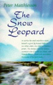 best books about endangered species The Snow Leopard