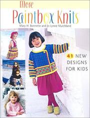 Cover of: More paintbox knits