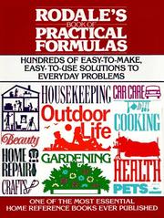 Cover of: Rodale's book of practical formulas