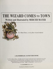 Cover of: The Wizard Comes to Town