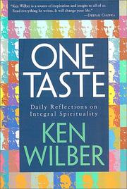 Cover of: One taste