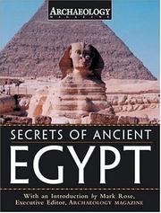 Cover of: Secrets of Ancient Egypt
