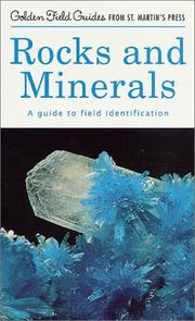 best books about rocks Rocks and Minerals: A Guide to Field Identification