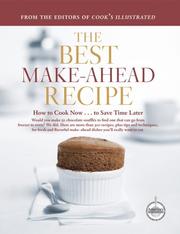 Cover of: The best make-ahead recipe