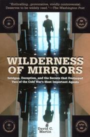 best books about Spies Nonfiction Wilderness of Mirrors
