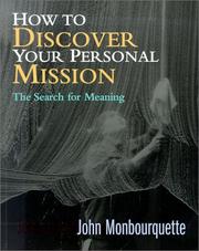 Cover of: How to Discover Your Personal Mission (Contemporary Pastoral and Spiritual Books)