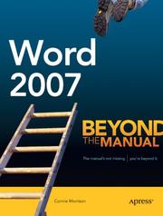 Cover of: Word 2007: Beyond the Manual