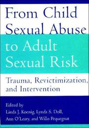 Cover of: From child sexual abuse to adult sexual risk