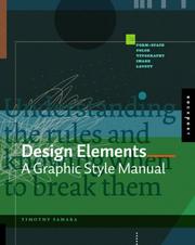 Cover of: Design Elements