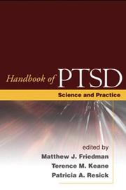 Cover of: Handbook of PTSD