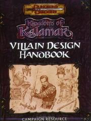 Cover of Villain Design Handbook