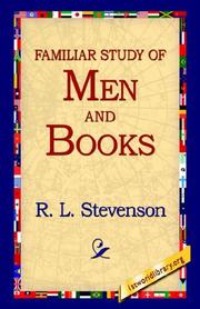 Cover of A Familiar Study Of Men And Books