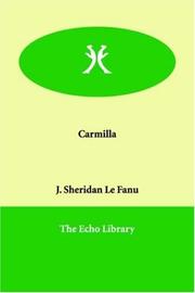 Cover of: Carmilla