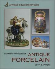 Cover of: Starting To Collect Porcelain