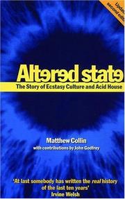best books about Electronic Music Altered State: The Story of Ecstasy Culture and Acid House