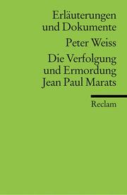 Cover of Peter Weiss, Die Verfolgung und Ermordung Jean Paul Marats