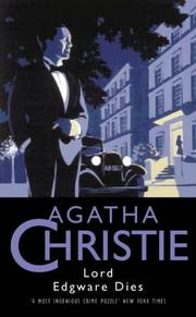 Cover of Lord Edgware Dies (Agatha Christie Collection S.)