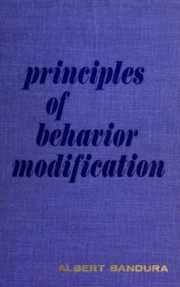 Cover of: Principles of Behaviour Modification